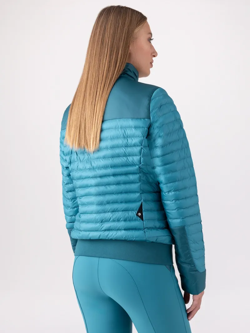 Equiline Ekimo Women's Down Jacket - Tahitian Tide-3