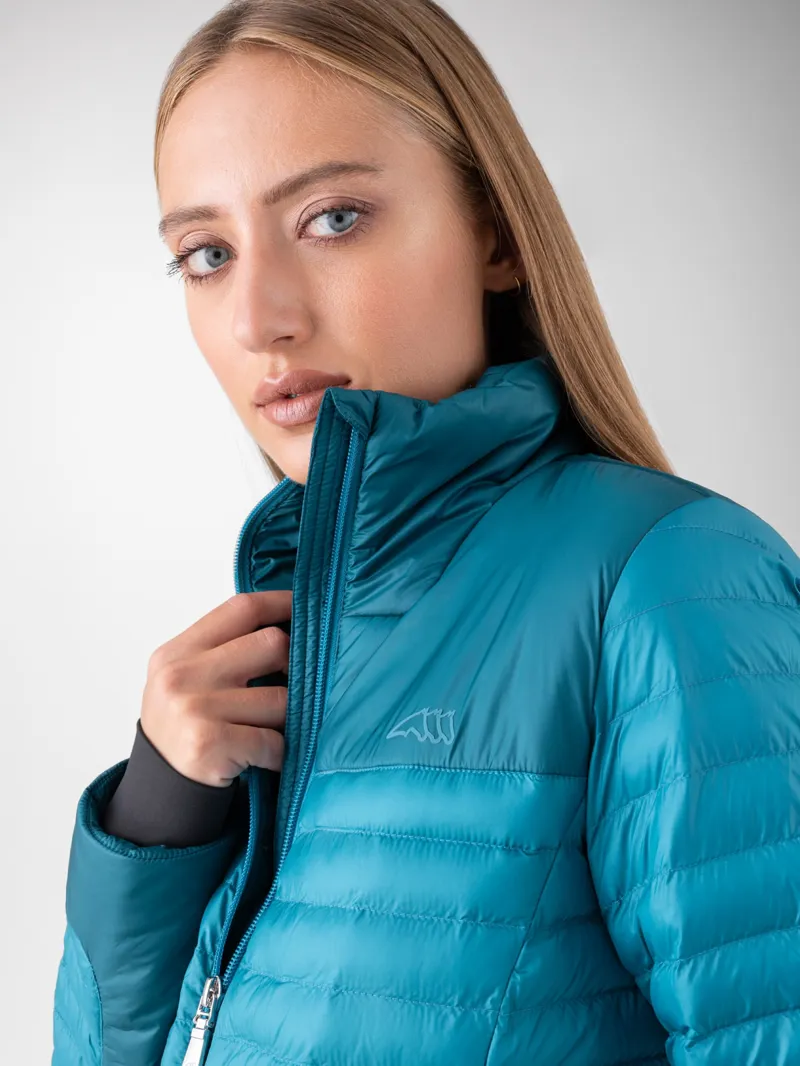 Equiline Ekimo Women's Down Jacket - Tahitian Tide-4