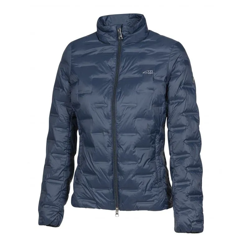 Equiline Elsabe Ladies Down Jacket - Diplomatic Blue