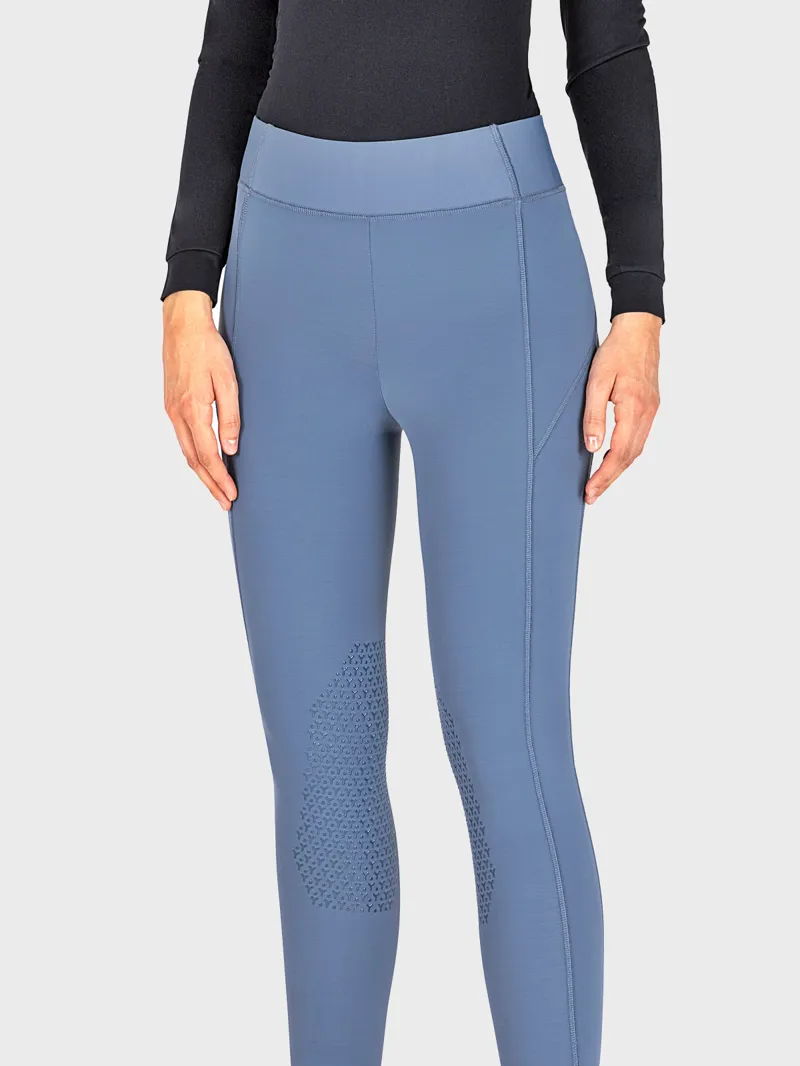 Equiline Eranzek Women's Knee Grip Leggings - Tempest XL-1