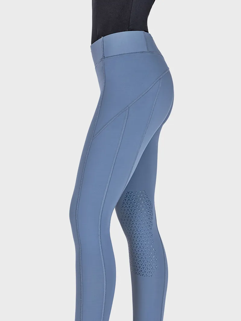 Equiline Eranzek Women's Knee Grip Leggings - Tempest XL-2