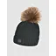 Equiline Geneg Knitted Pom Hat - Black