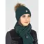 Equiline Geneg Knitted Pom Hat -  Bottle Green