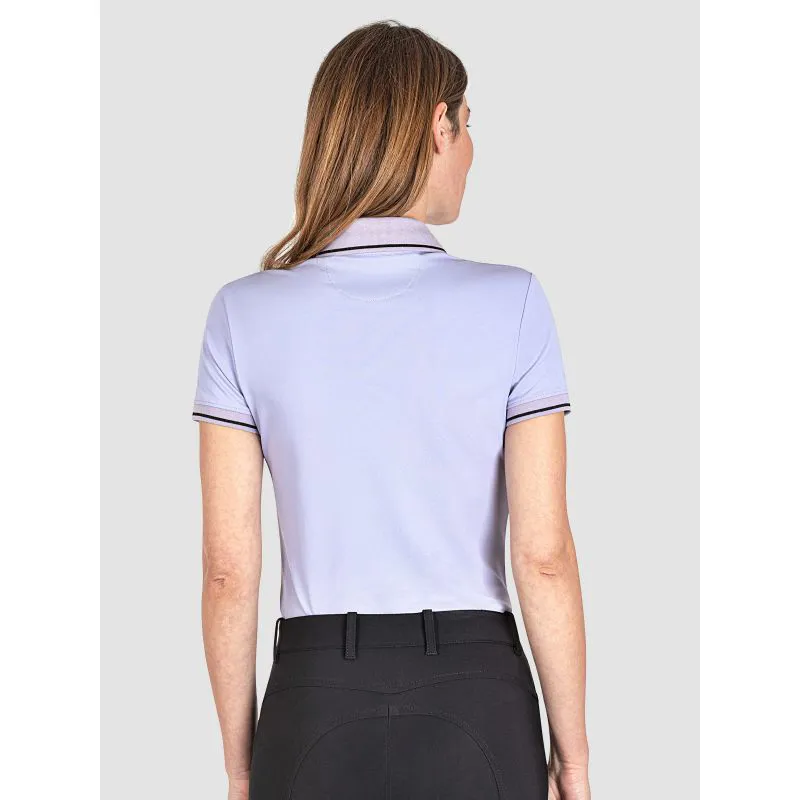 Equiline Gretig Ladies Polo Shirt - Lilac-1
