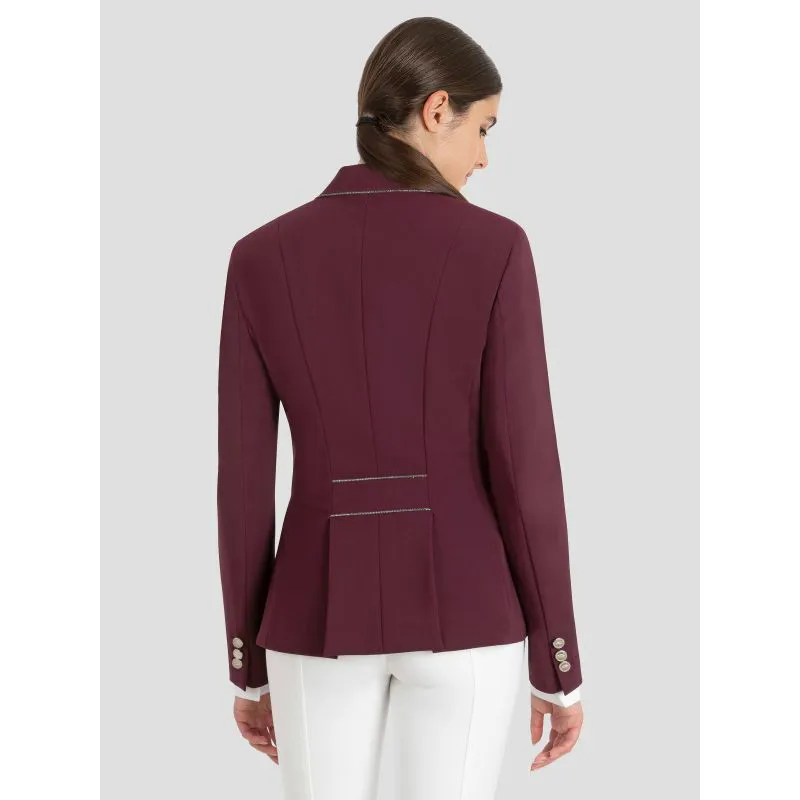 Equiline Gwen Women's Competition Jacket - Plum-1