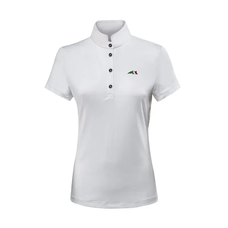Equiline Team Ladies Competition Shirt - White