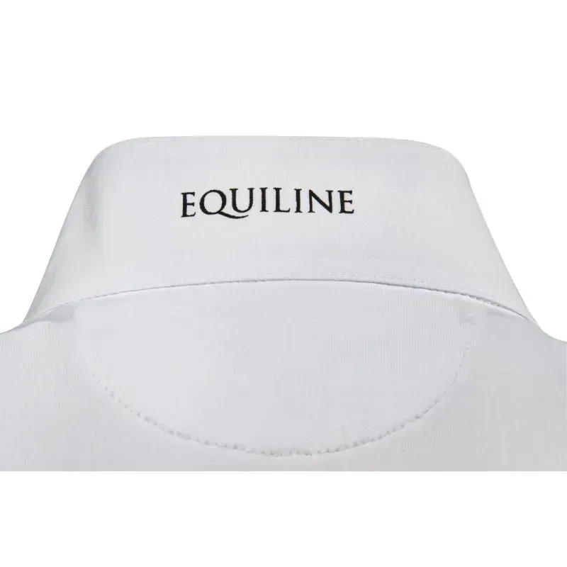 Equiline Team Ladies Competition Shirt - White-6