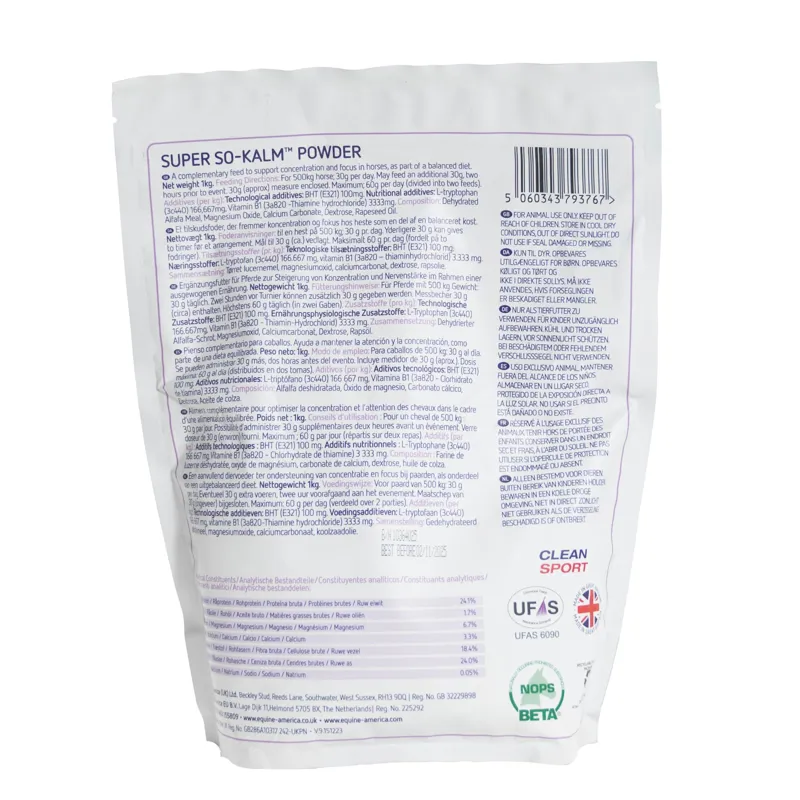 Equine America Super So-Kalm - 1Kg-1