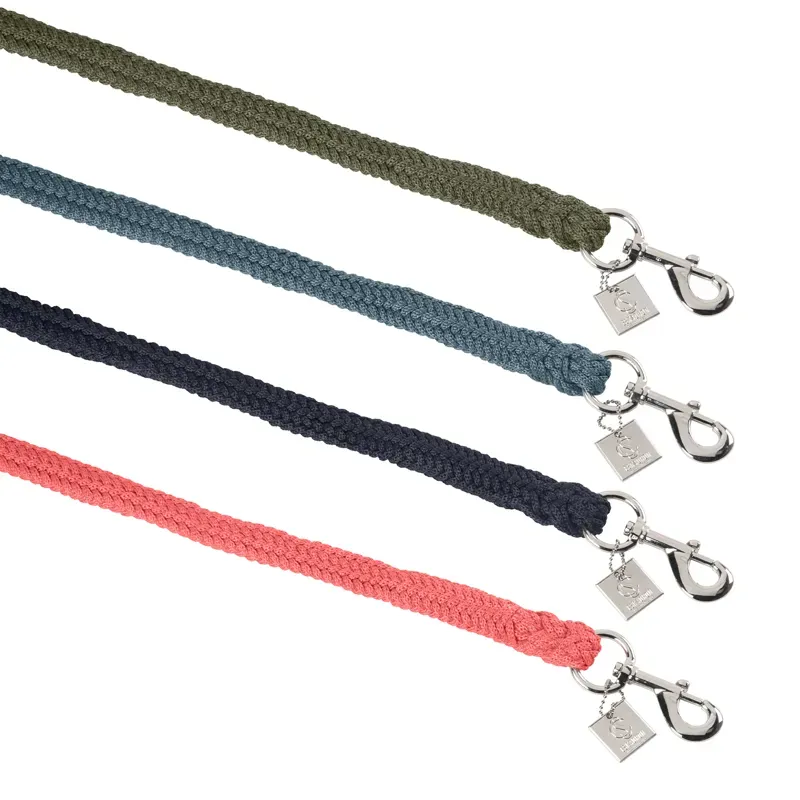 Eskadron Classic Sports Duralastic Swivel Leadrope - Red/Navy
