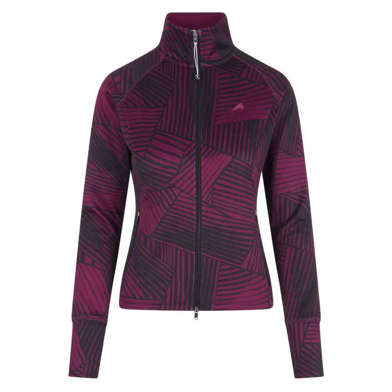 Euro-Star Fabina Ladies Lightweight Jacket - Dark Purple