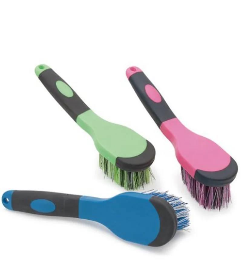 Shires Ezi-Groom Bucket Brush - Blue