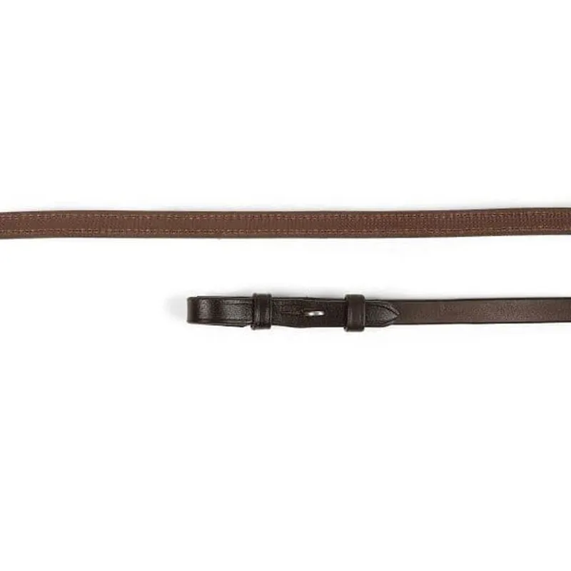 Shires Velociti GARA Dressage Reins 54 x 0.5 inch - Havana