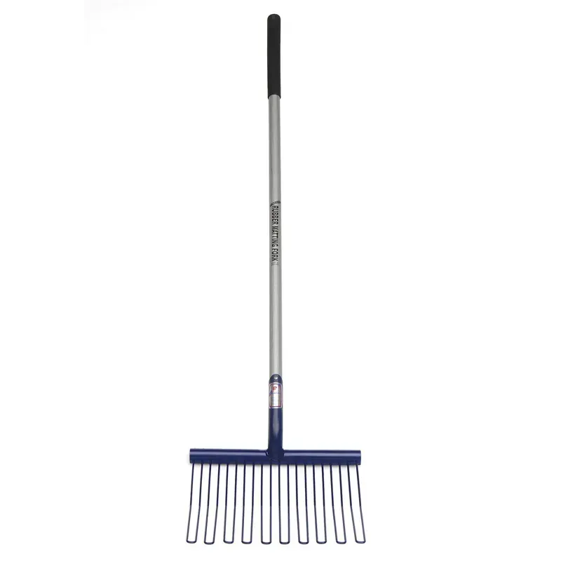 Fynalite Long Handle Rubber Matting Fork - Beige