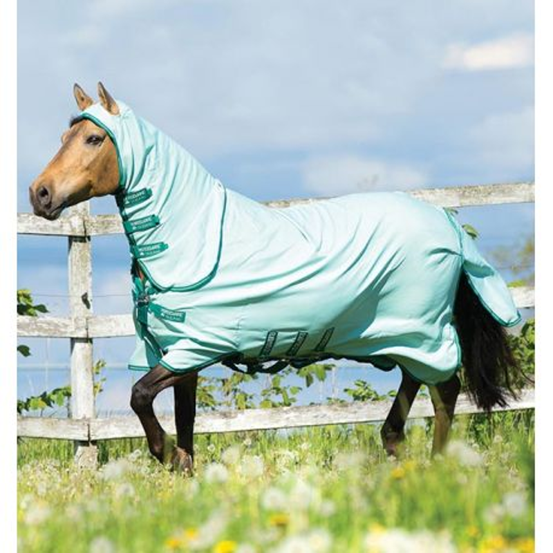 Horseware Rambo Hoody Rug - Ice Green