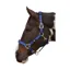 Hy Equestrian Deluxe Padded Headcollar Full - Navy