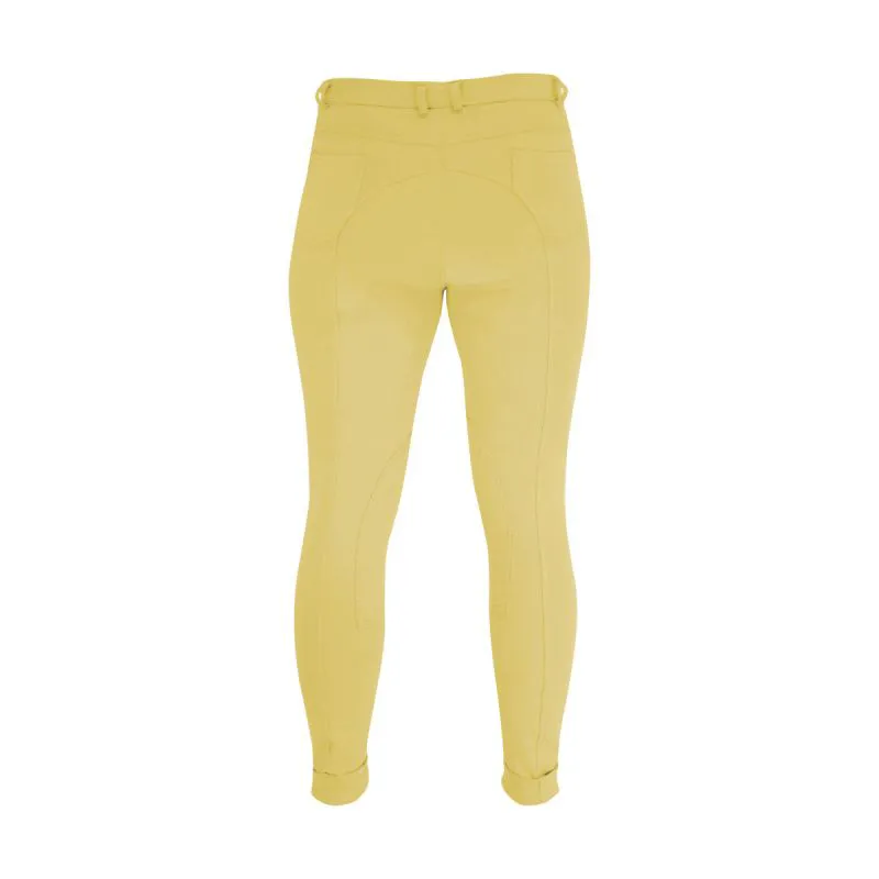 Hy Melton Ladies Jodhpurs 30 - Canary-2