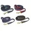 Hy Equestrian Soft Webbing Lead Rein Without Chain - Navy/Green