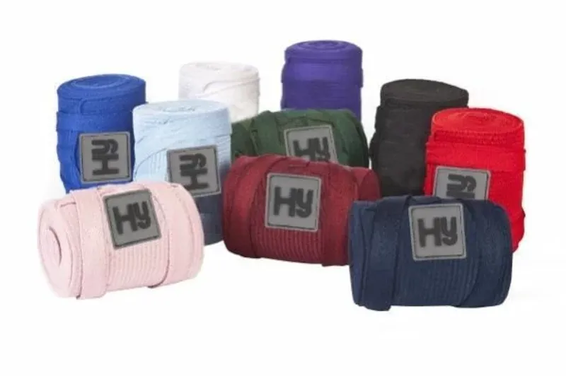 Hy Equestrian Tail Bandage - Navy-1