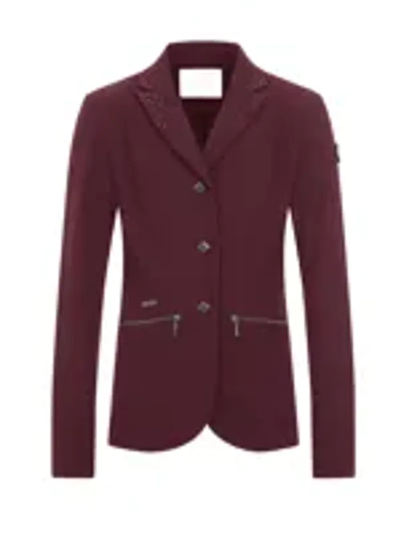 LeMieux Junior Pro Show Jacket - Burgundy
