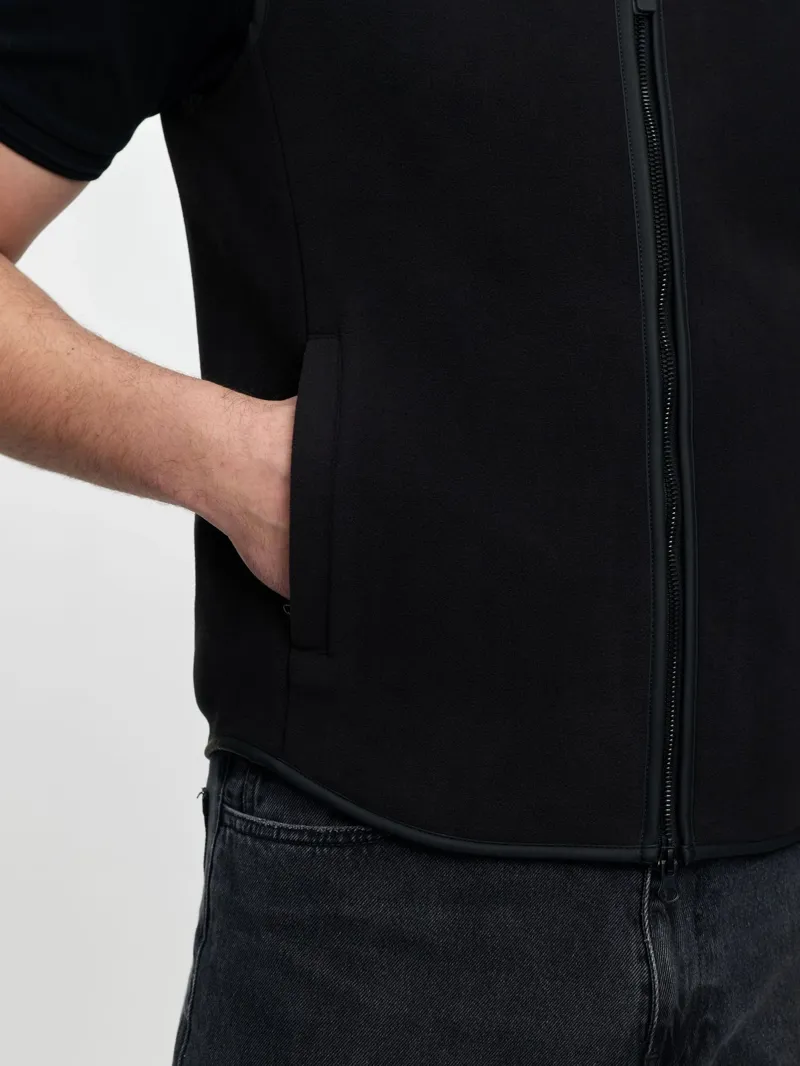 LeMieux Mens Fleece Gilet - Navy-4