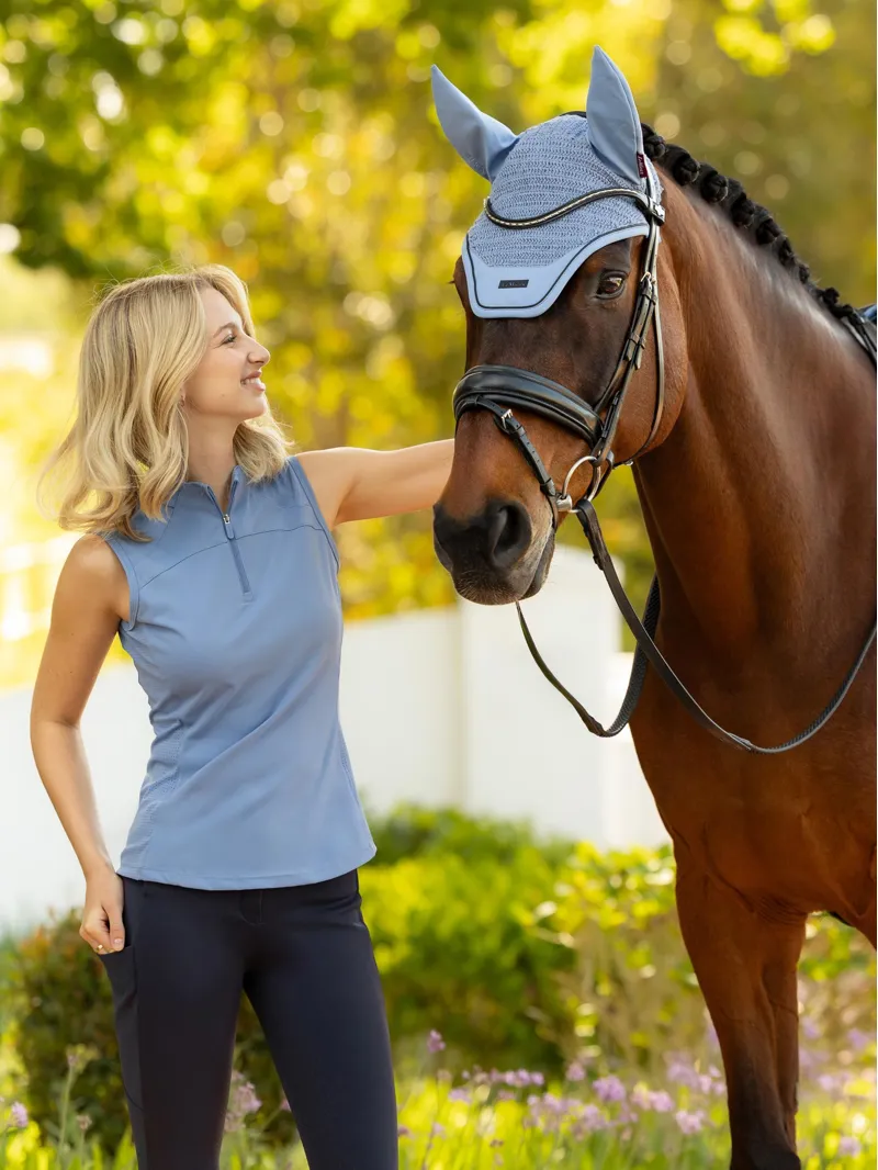 LeMieux Airflow Sleeveless Base Layer Powder blue-4