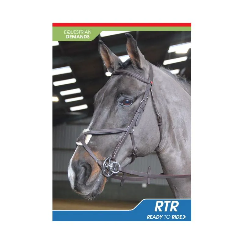 John Whitaker Ready To Ride Mexican Bridle - Black