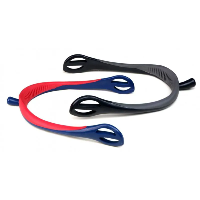 John Whitaker Soft Coated Nylon Spurs 15mm - Black/Grey-1