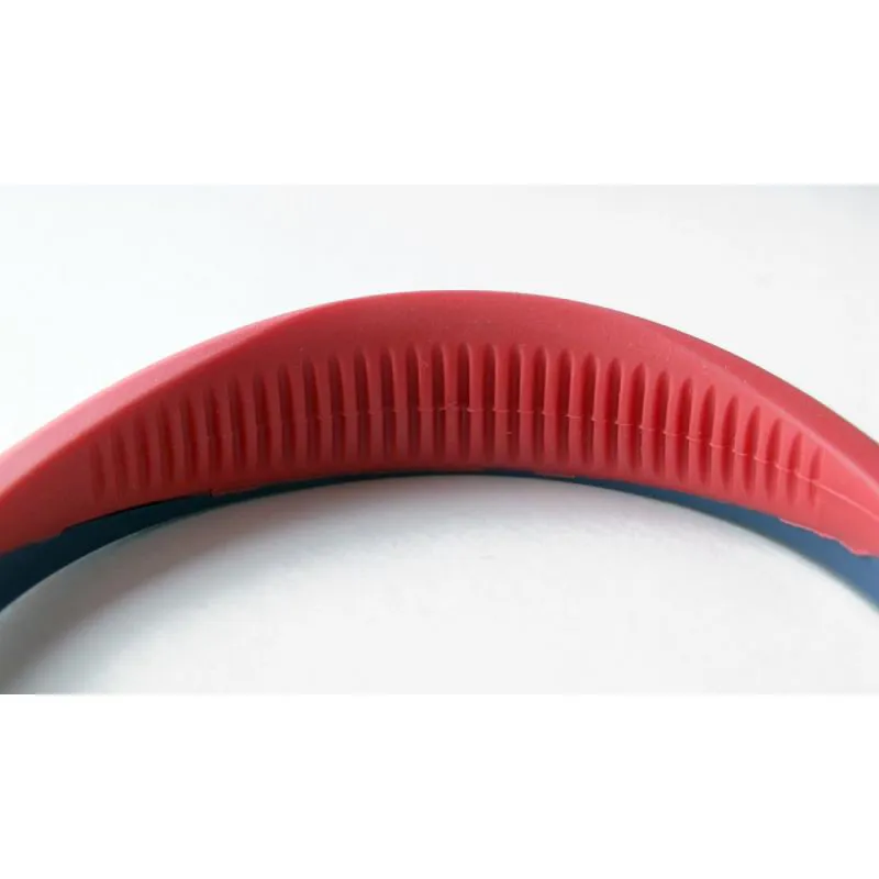 John Whitaker Soft Coated Nylon Spurs 15mm - Navy/Red-1