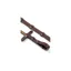 John Whitaker Valencia 9 Looped Rubber and Leather Reins - Havana