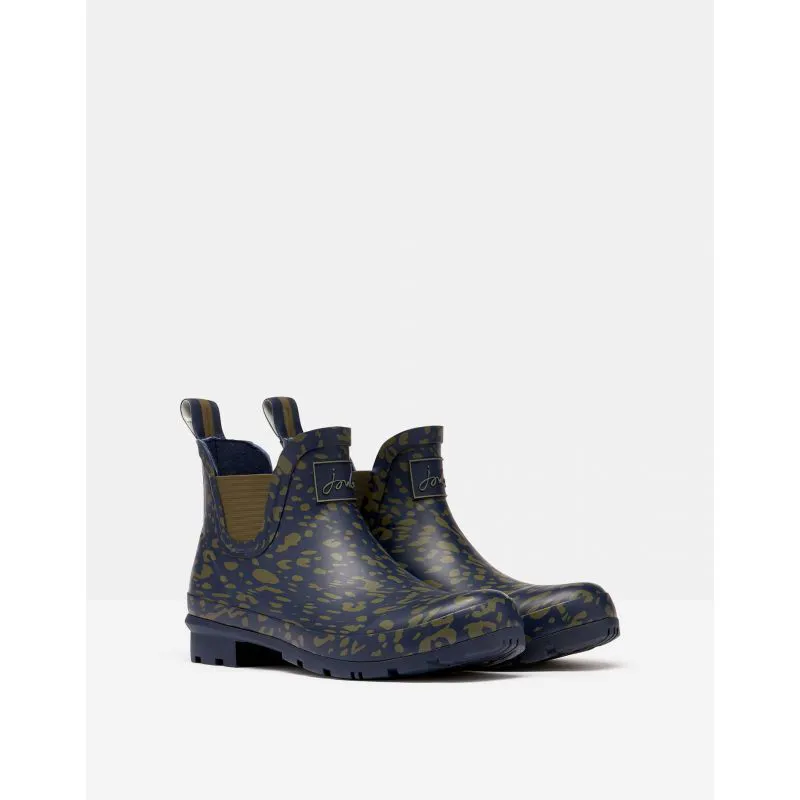 Joules Wellibob Short Height Printed Wellies Women's - Tan Leopard-2