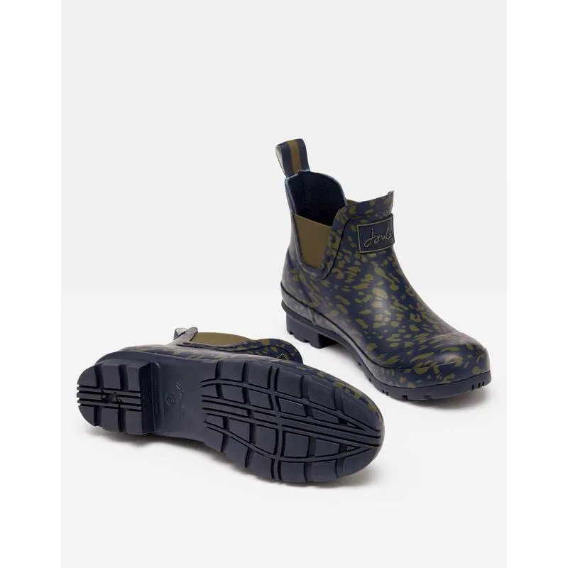 Joules Wellibob Short Height Printed Wellies Women's - Tan Leopard-4