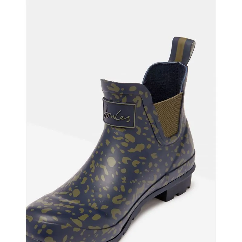 Joules Wellibob Short Height Printed Wellies Women's - Tan Leopard-5