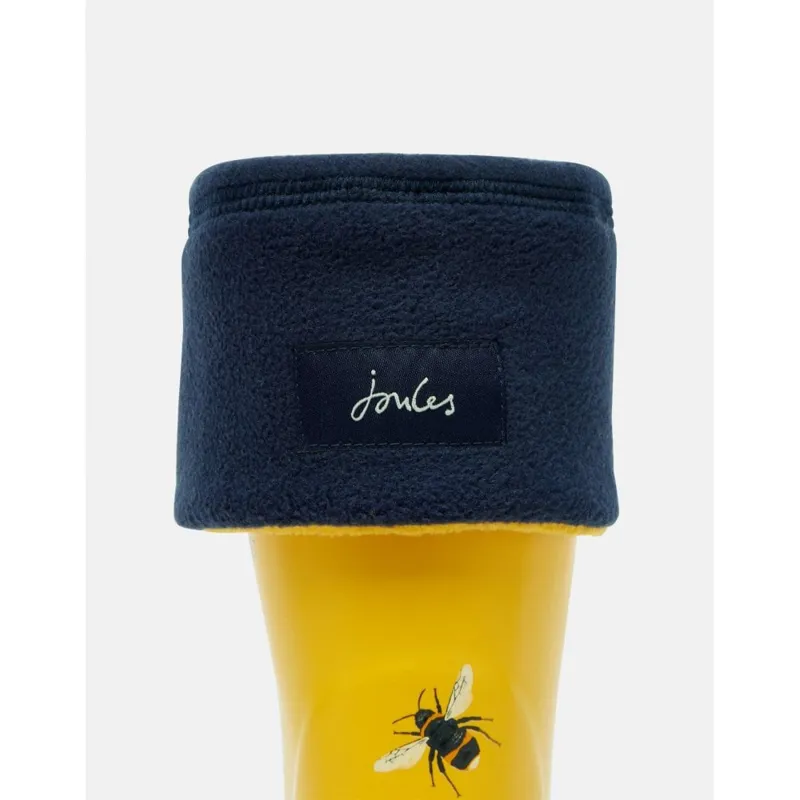 Joules Welton Adults Mid-Height Welly Socks M - French Navy-3