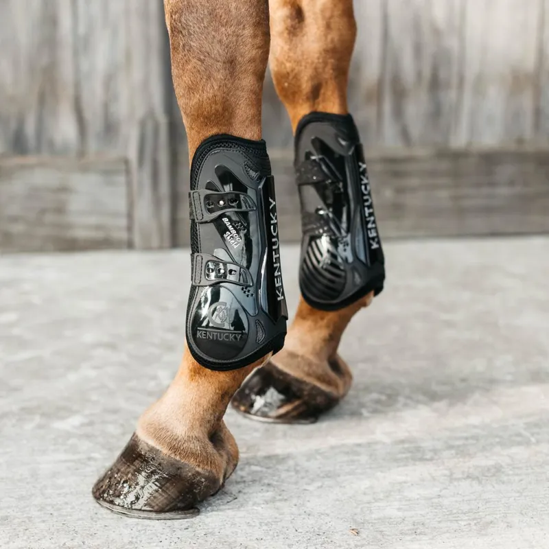 Kentucky Elastic Tendon Boots M - Black-9