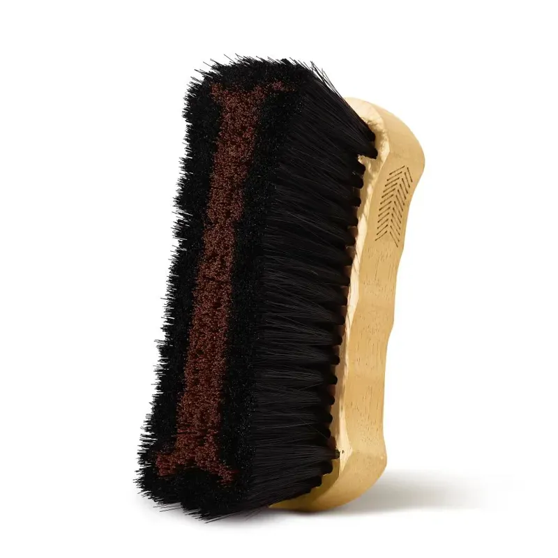 Kentucky Grooming Deluxe Body Brush Middle Hard - Brown