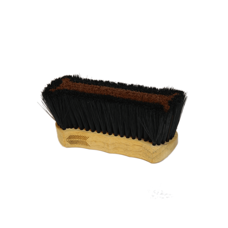 Kentucky Grooming Deluxe Body Brush Middle Hard - Brown-1
