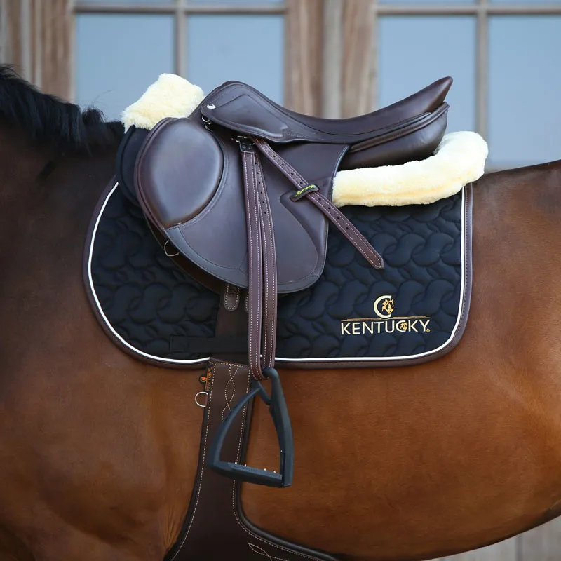 Kentucky Jumping Saddle Pad Full - Black