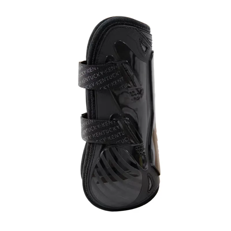 Kentucky Velcro Tendon Boots M - Black-1