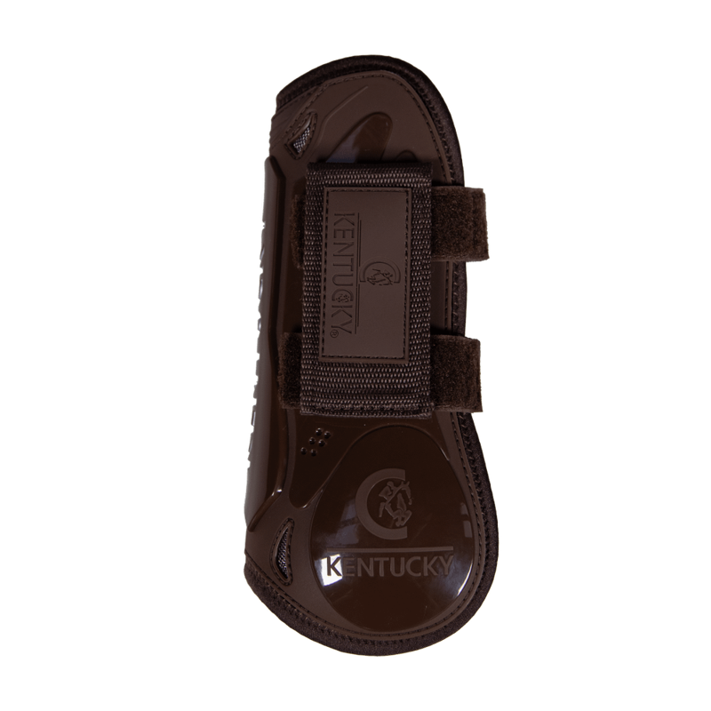 Kentucky Velcro Tendon Boots M - Brown-1