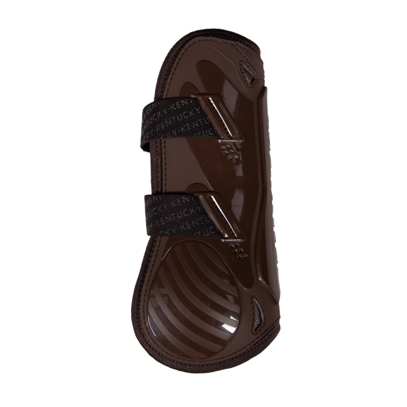 Kentucky Velcro Tendon Boots M - Brown-2