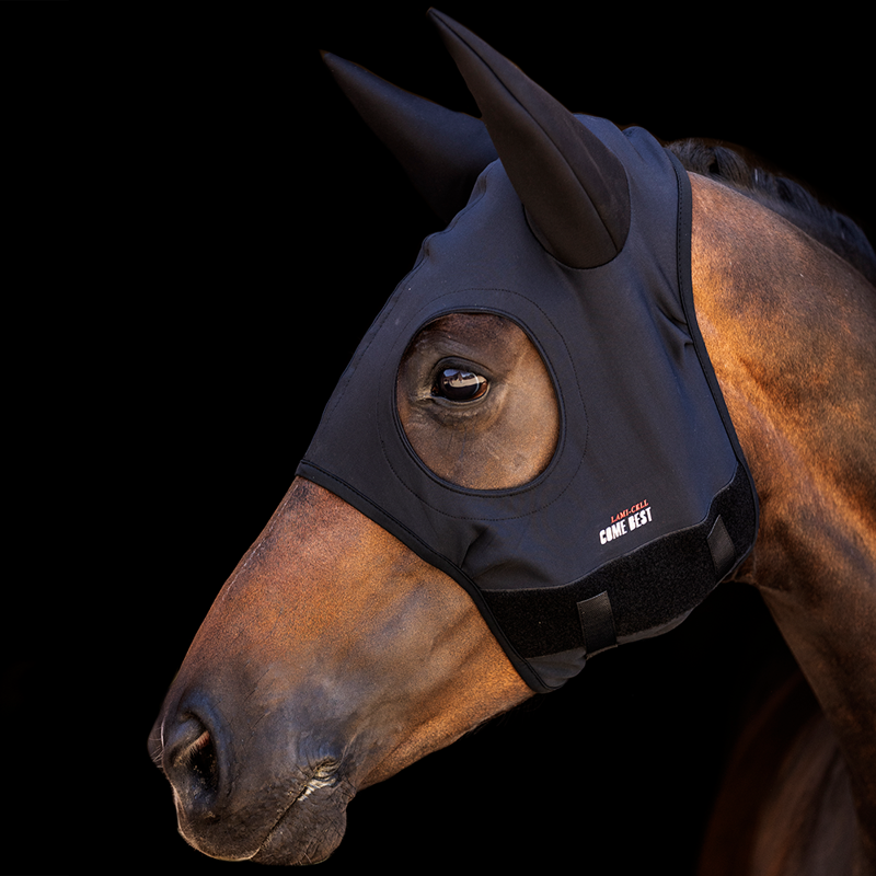Lamicell Titanium Mask With Ears L - Black-1