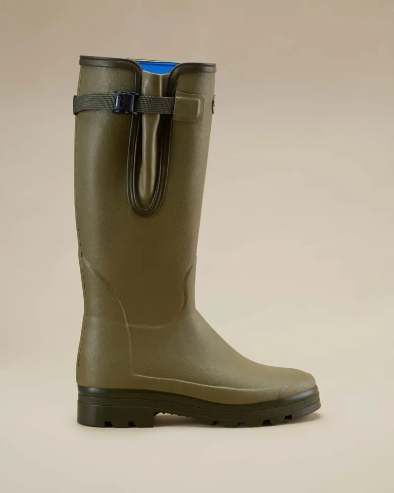 Le Chameau Vierzonord Men's Neoprene Lined Wellington Boot - Vert-1