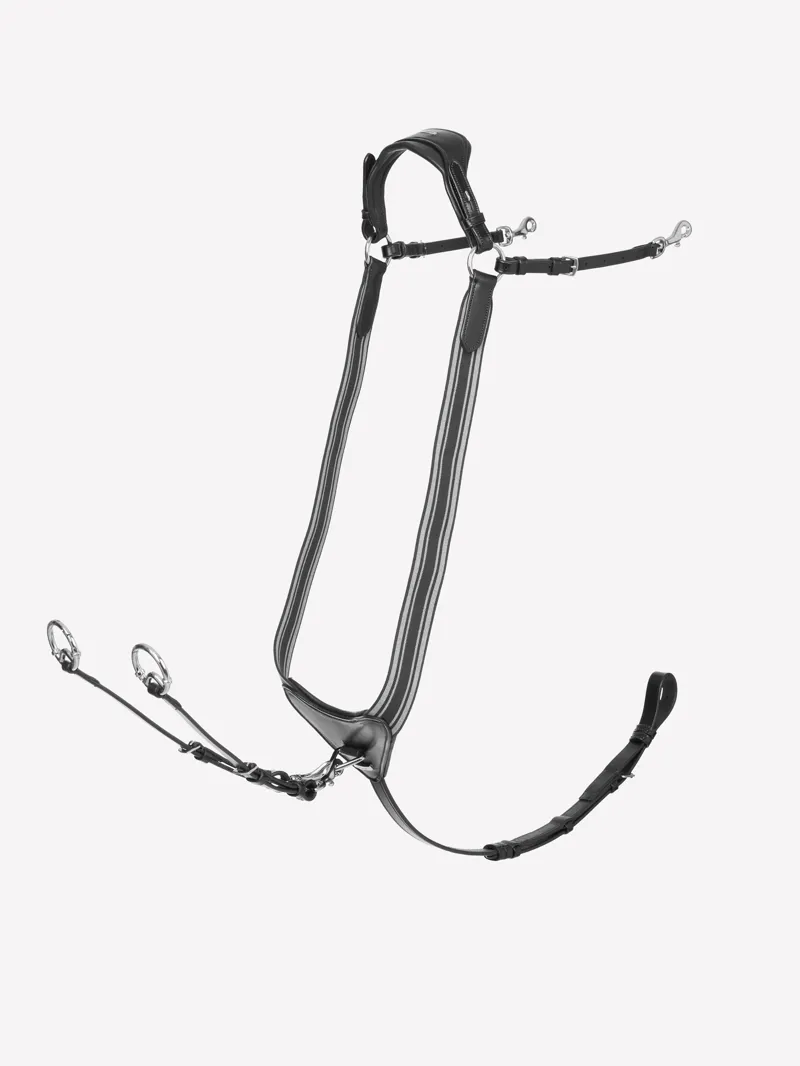 LeMieux Arika Elasticated Breastplate - Black