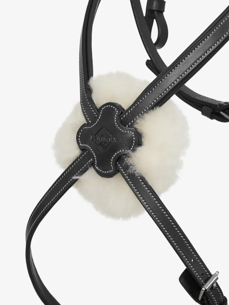 LeMieux Arika Grackle Bridle - Black-2