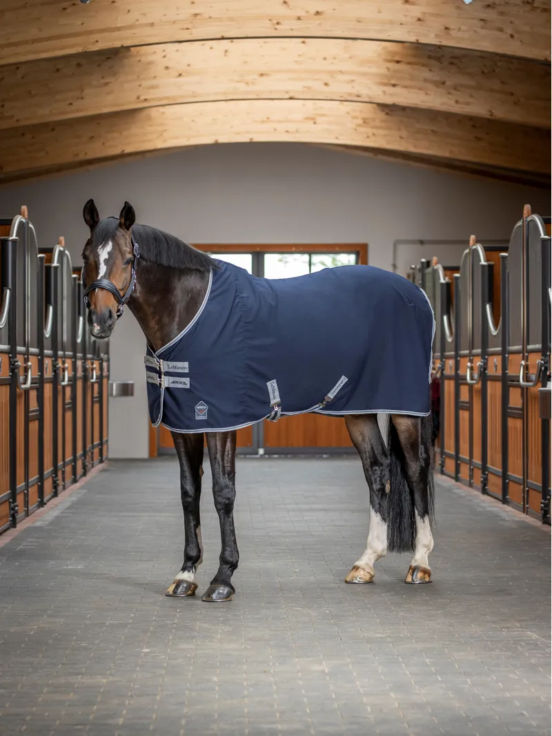 LeMieux Arika Stable Sheet - Navy-1