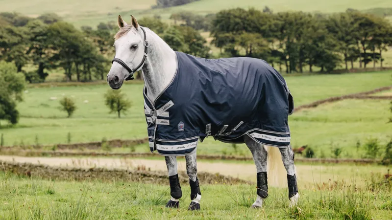 LeMieux Arika Storm-Tek Turnout Rug 100g - Navy-1