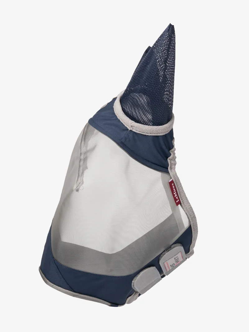LeMieux Armour Shield Pro Half Fly Mask Ears - XL - Navy-2