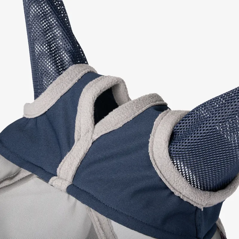 LeMieux Armour Shield Pro Half Fly Mask Ears - XL - Navy-3