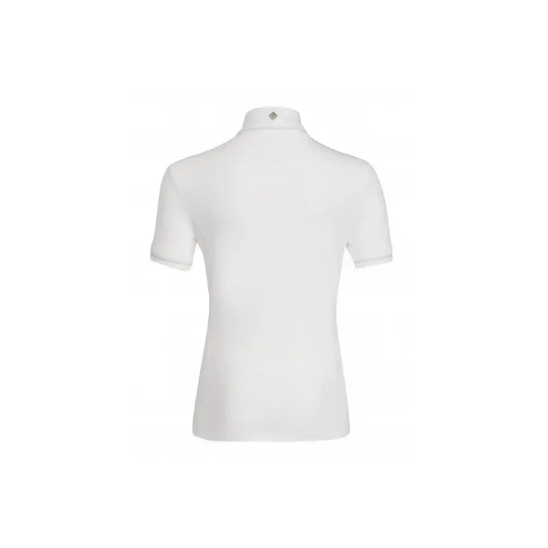 LeMieux Belle Young Rider Show Shirt - White-2