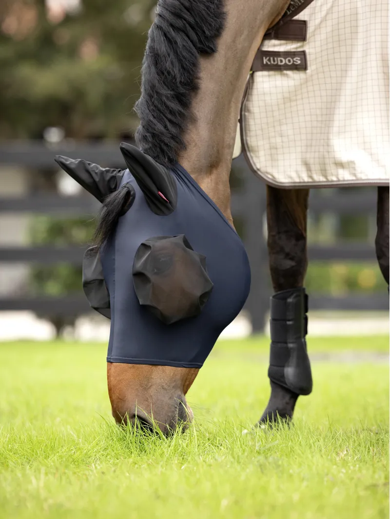 LeMieux Bug Relief Half Mask - Navy-1